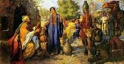unknow artist, Arab or Arabic people and life. Orientalism oil paintings  245